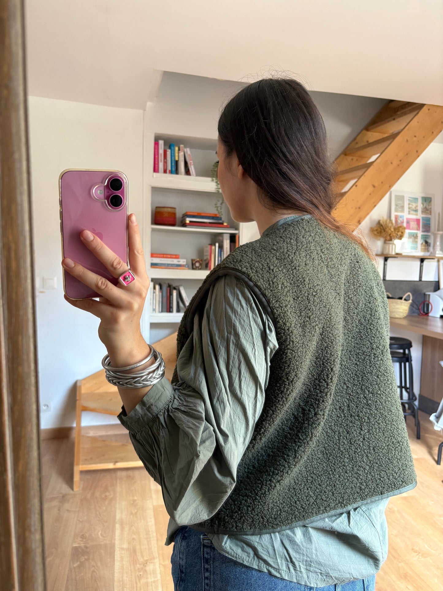 Gilet Lily - Kaki