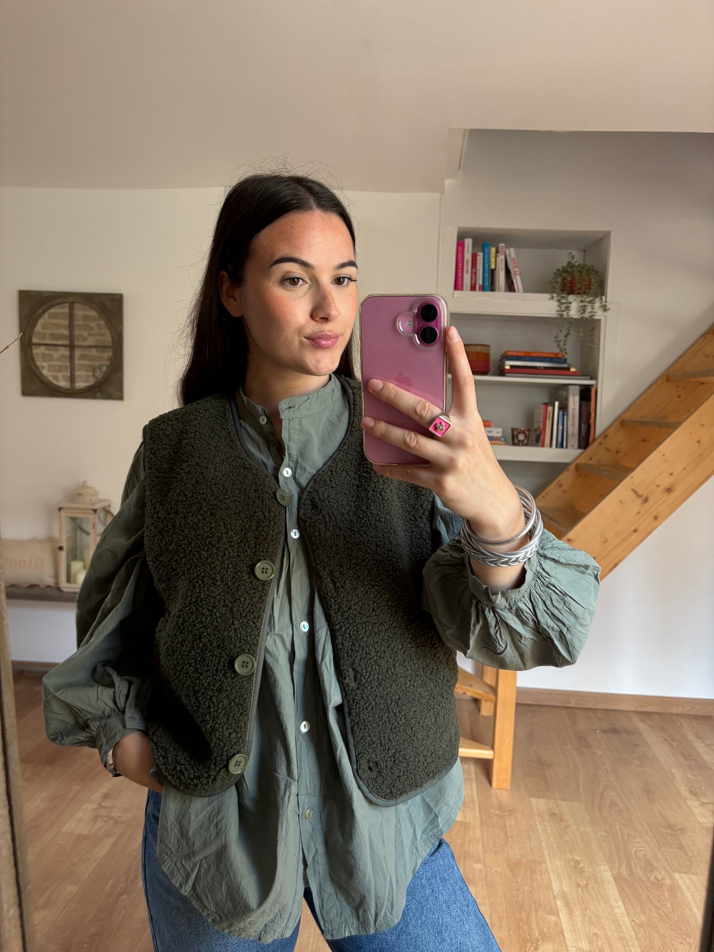 Gilet Lily - Kaki