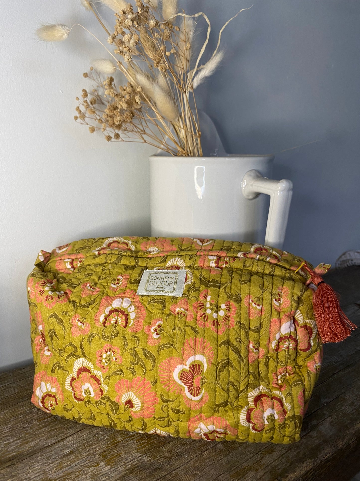 Trousse de toilette matelassée Camille