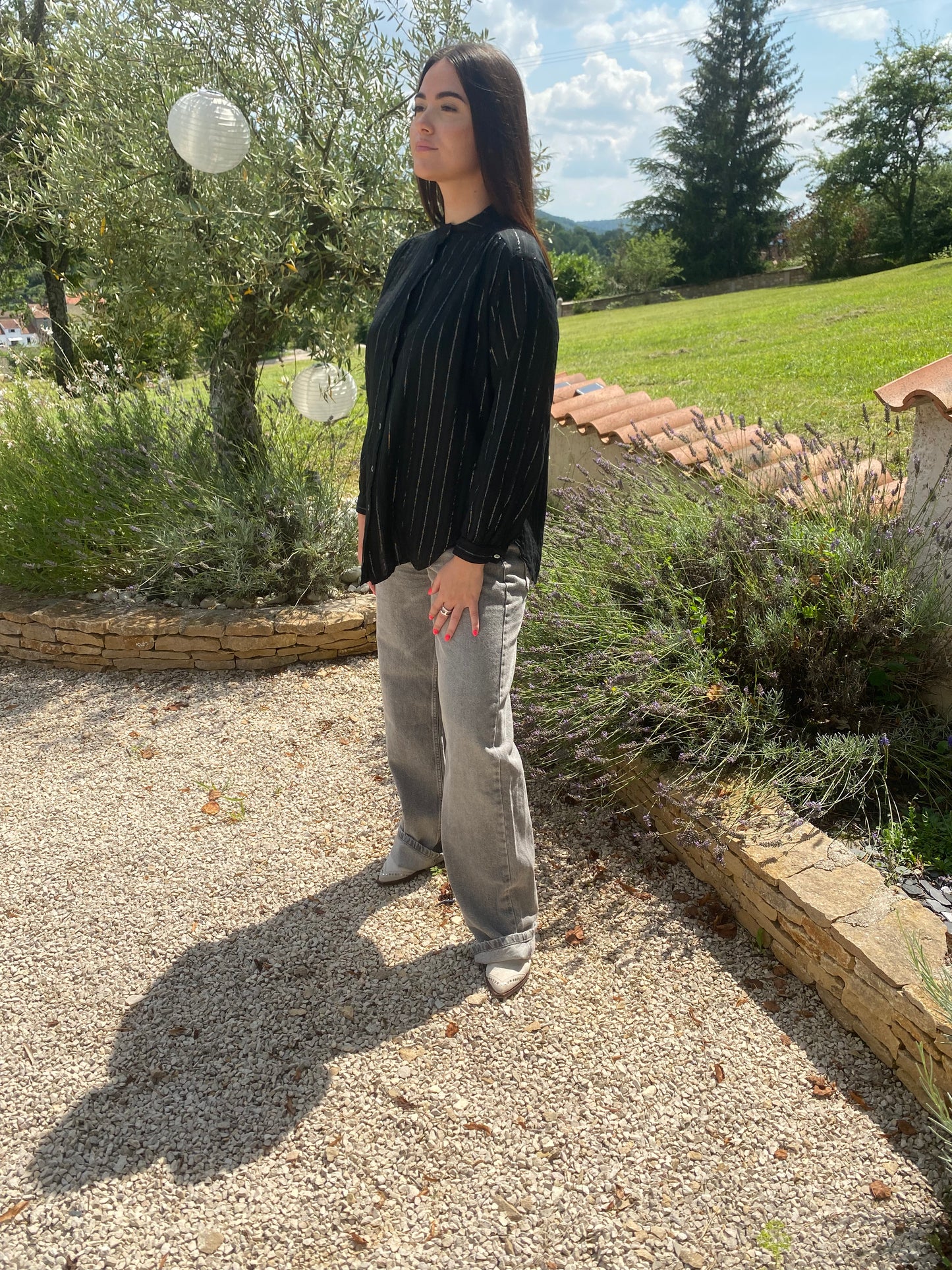 Blouse Louise - Noir