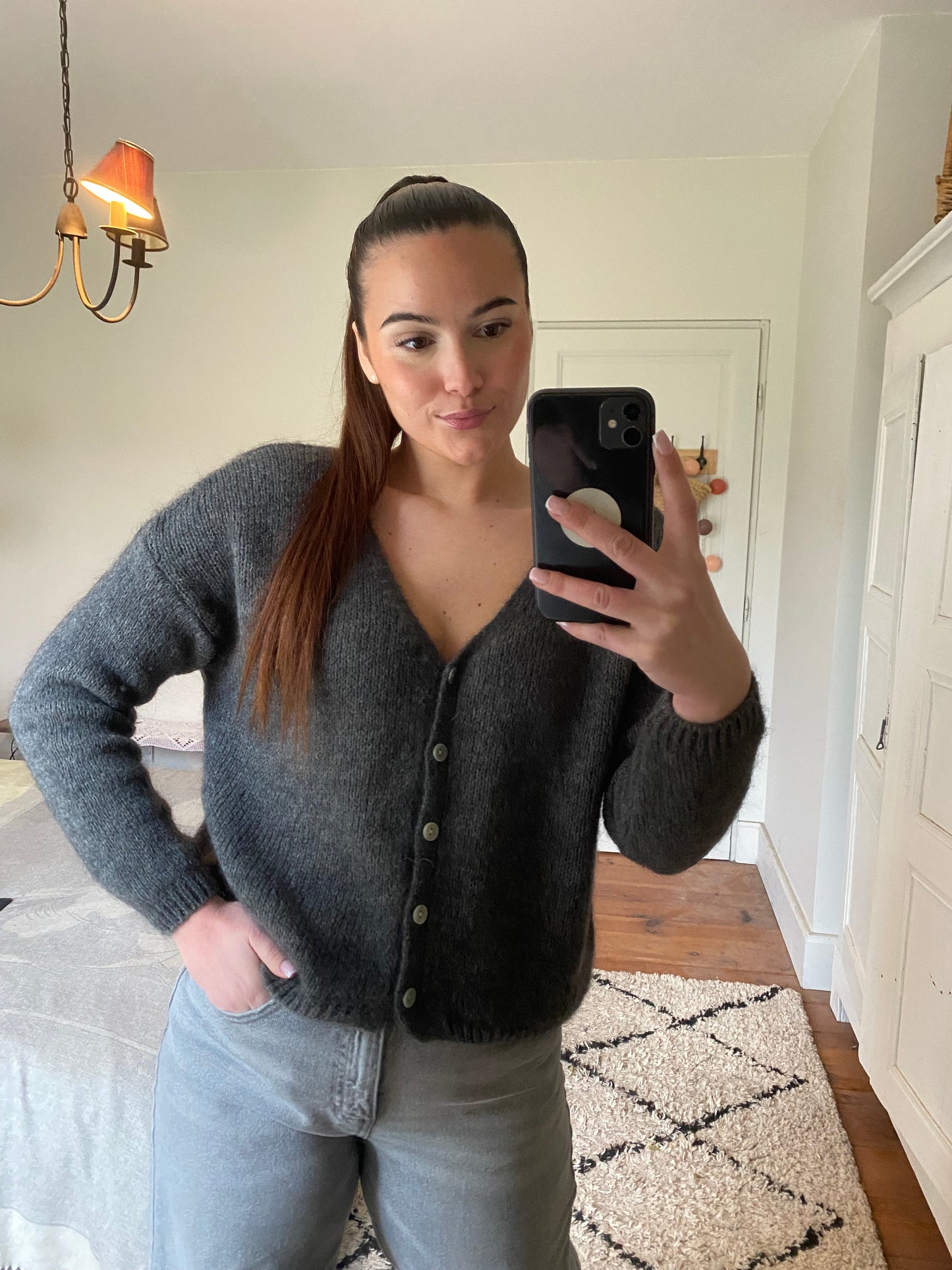 Gilet Marguerite - Anthracite