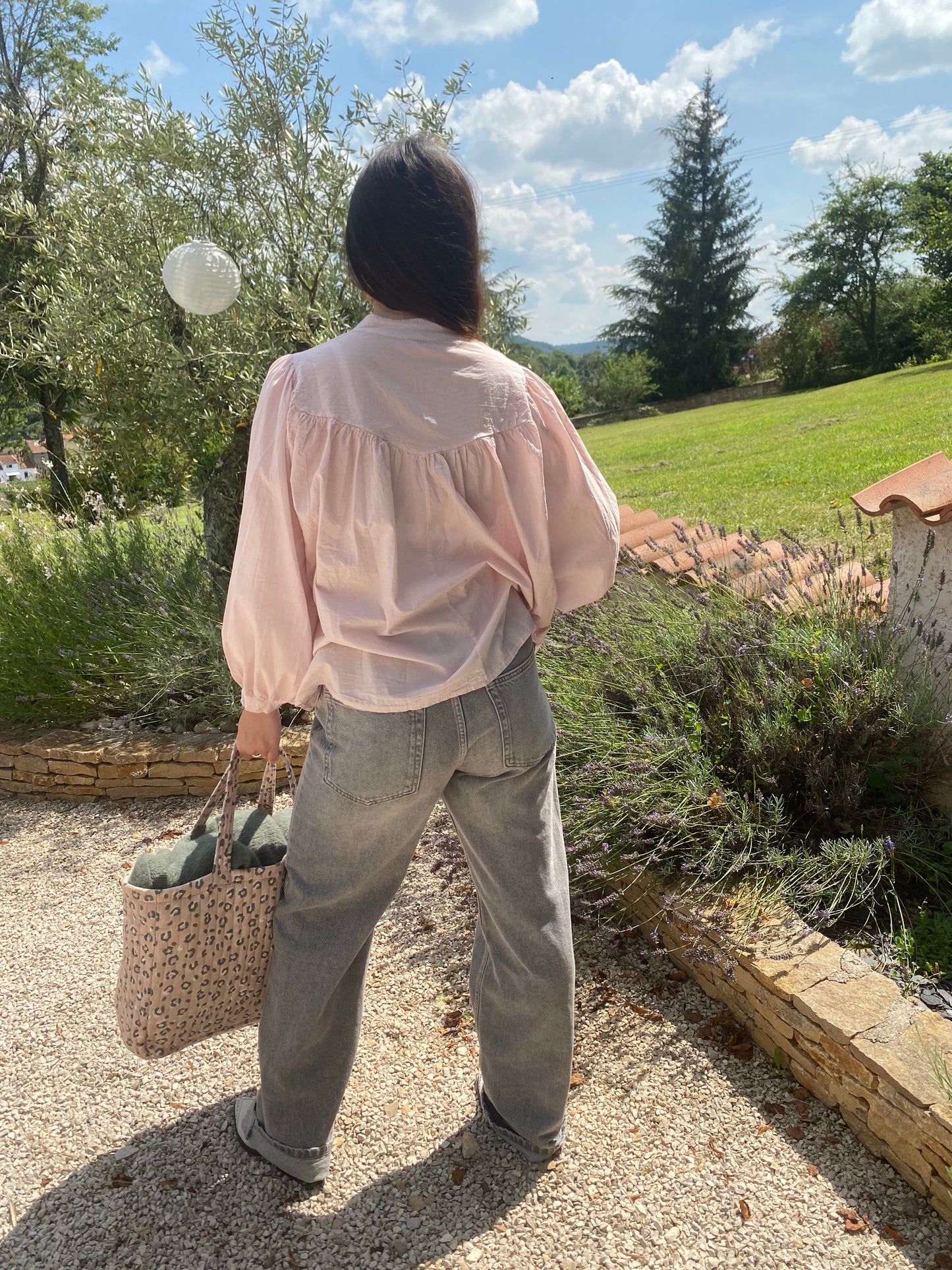 Blouse Constance - Rose