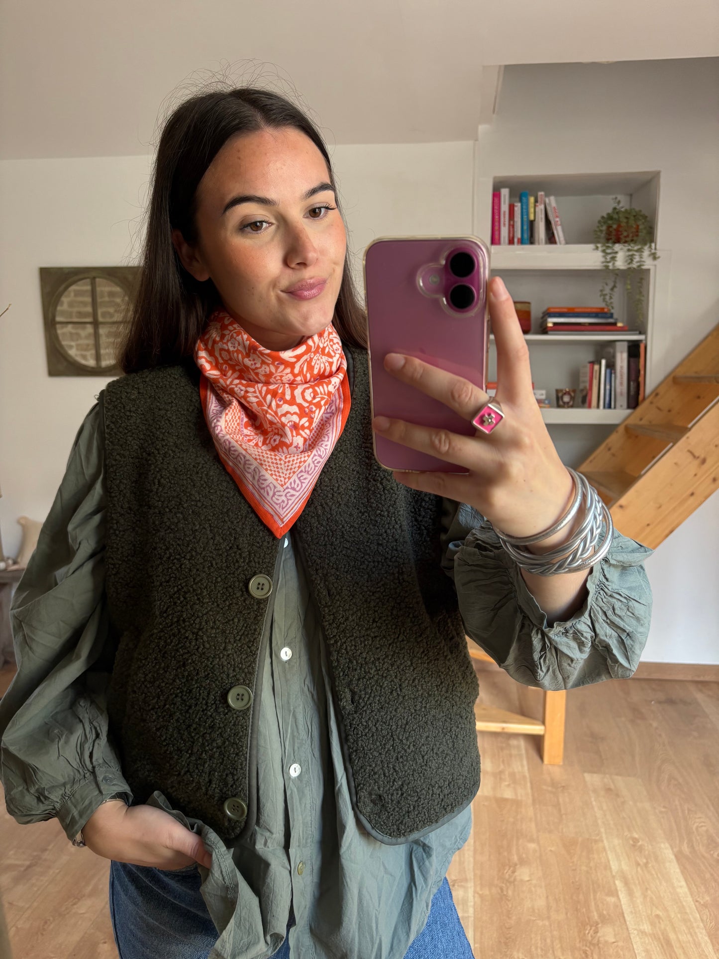 Gilet Lily - Kaki