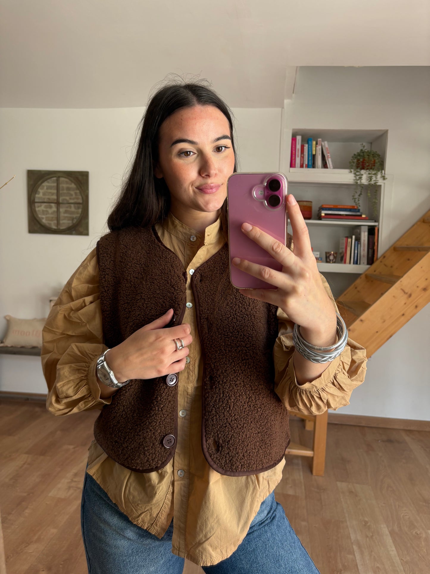 Gilet Lily - Chocolat