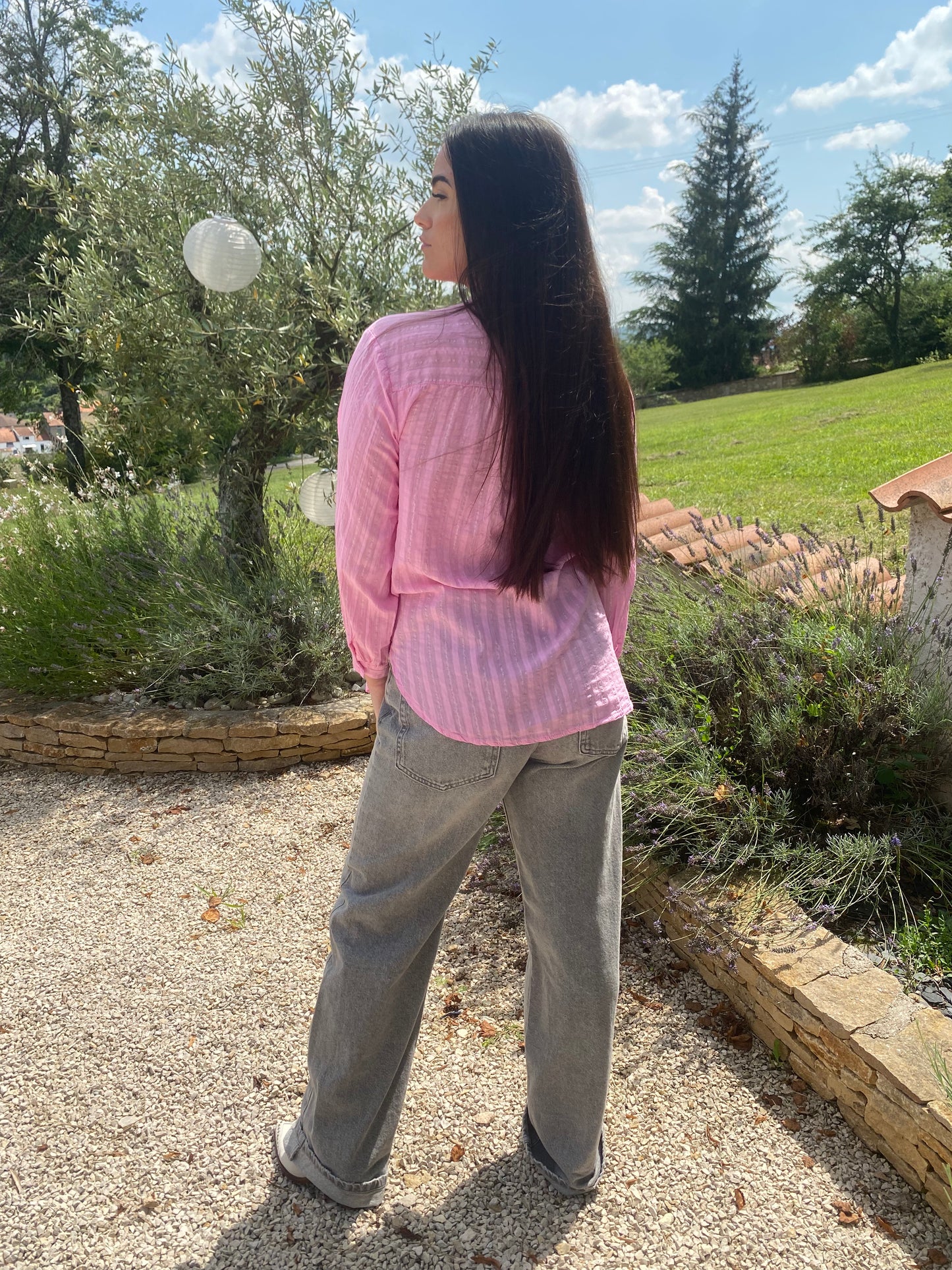 Blouse Louise - Rose
