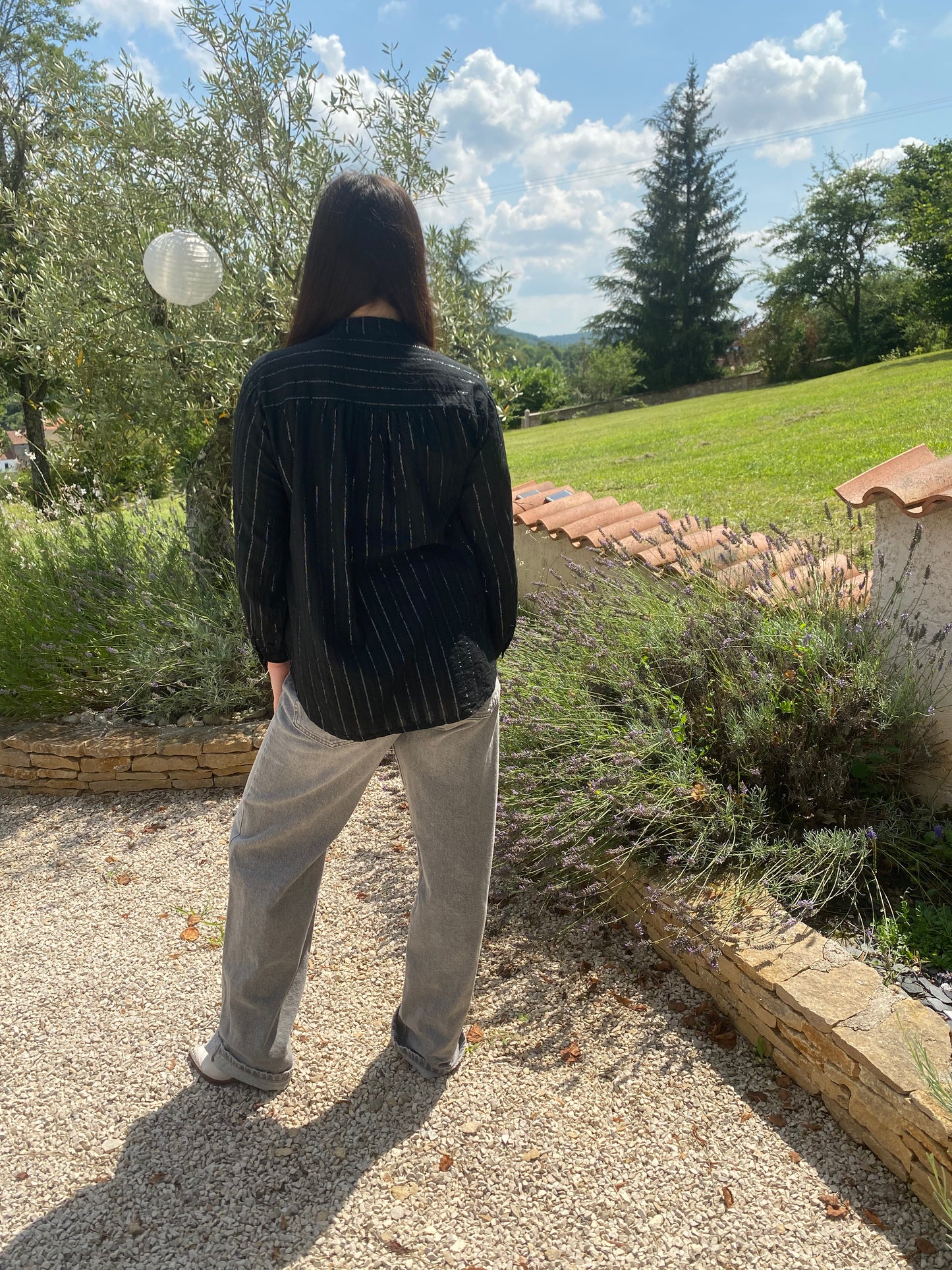 Blouse Louise - Noir