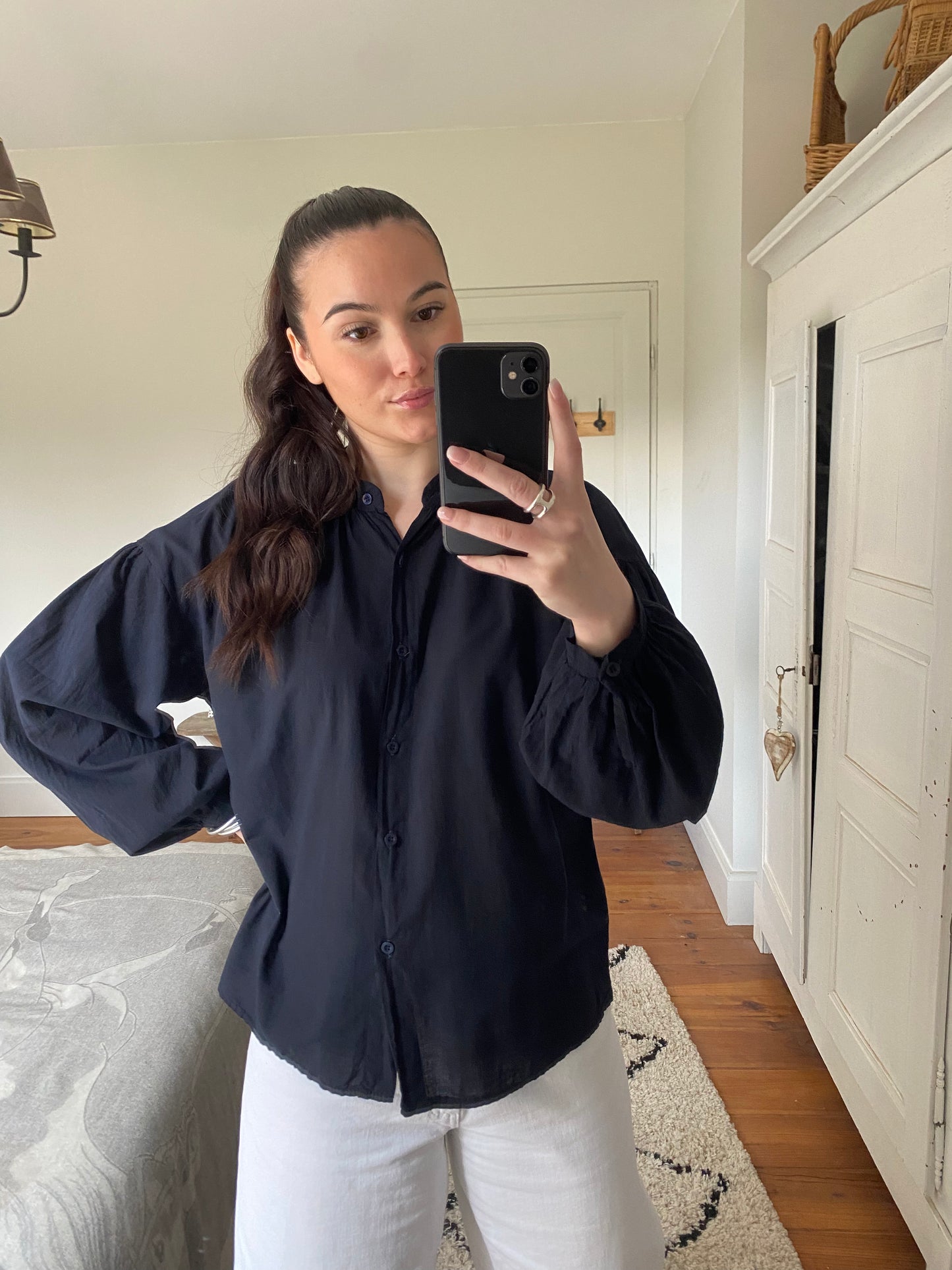 Blouse Chloé - Bleu nuit