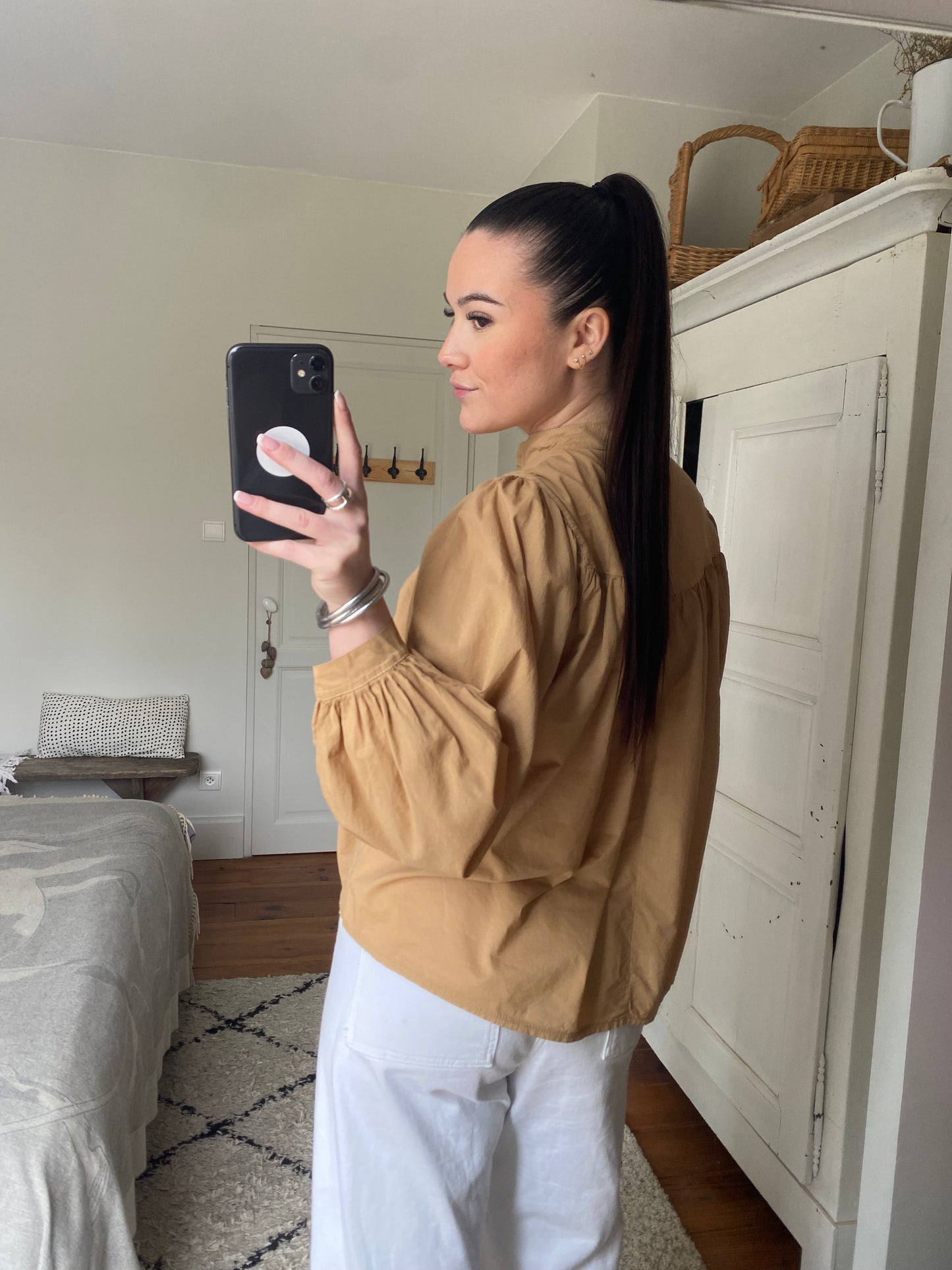 Blouse Constance - Camel