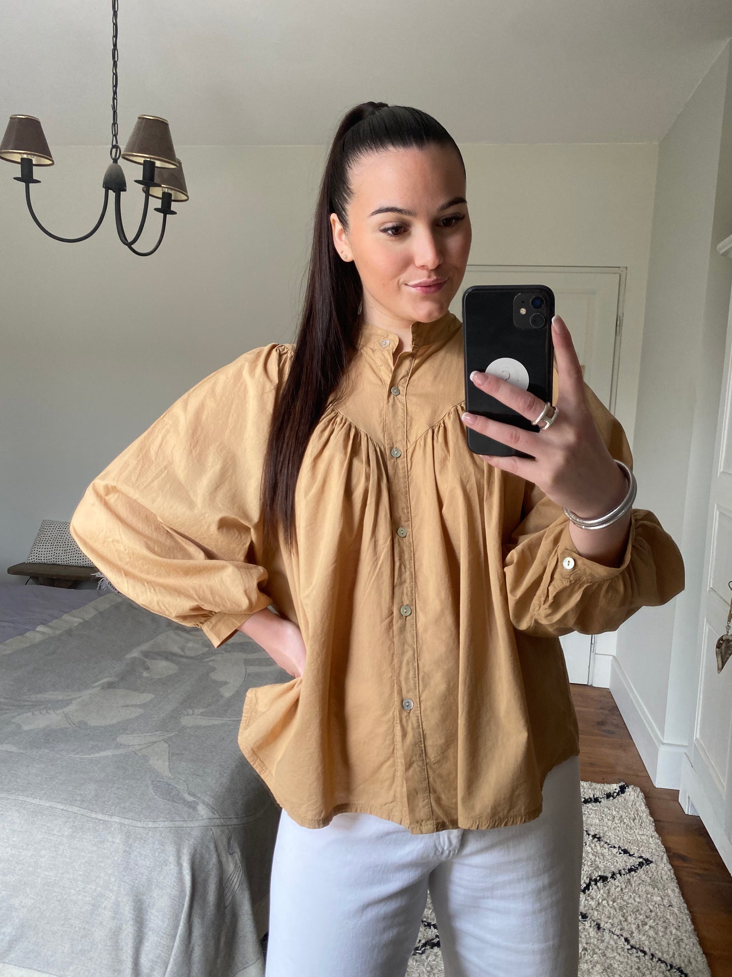 Blouse Constance - Camel