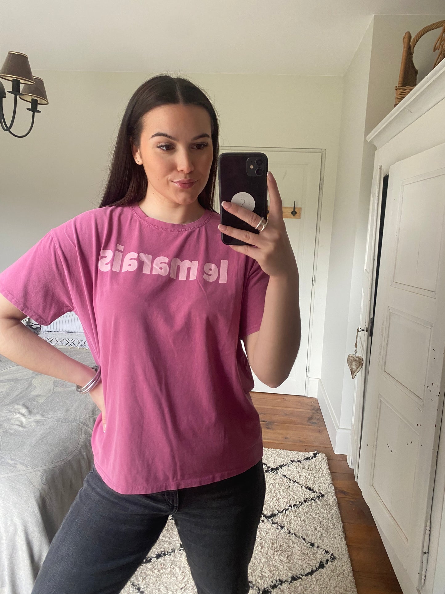 Tee-shirt Le Marais - Framboise