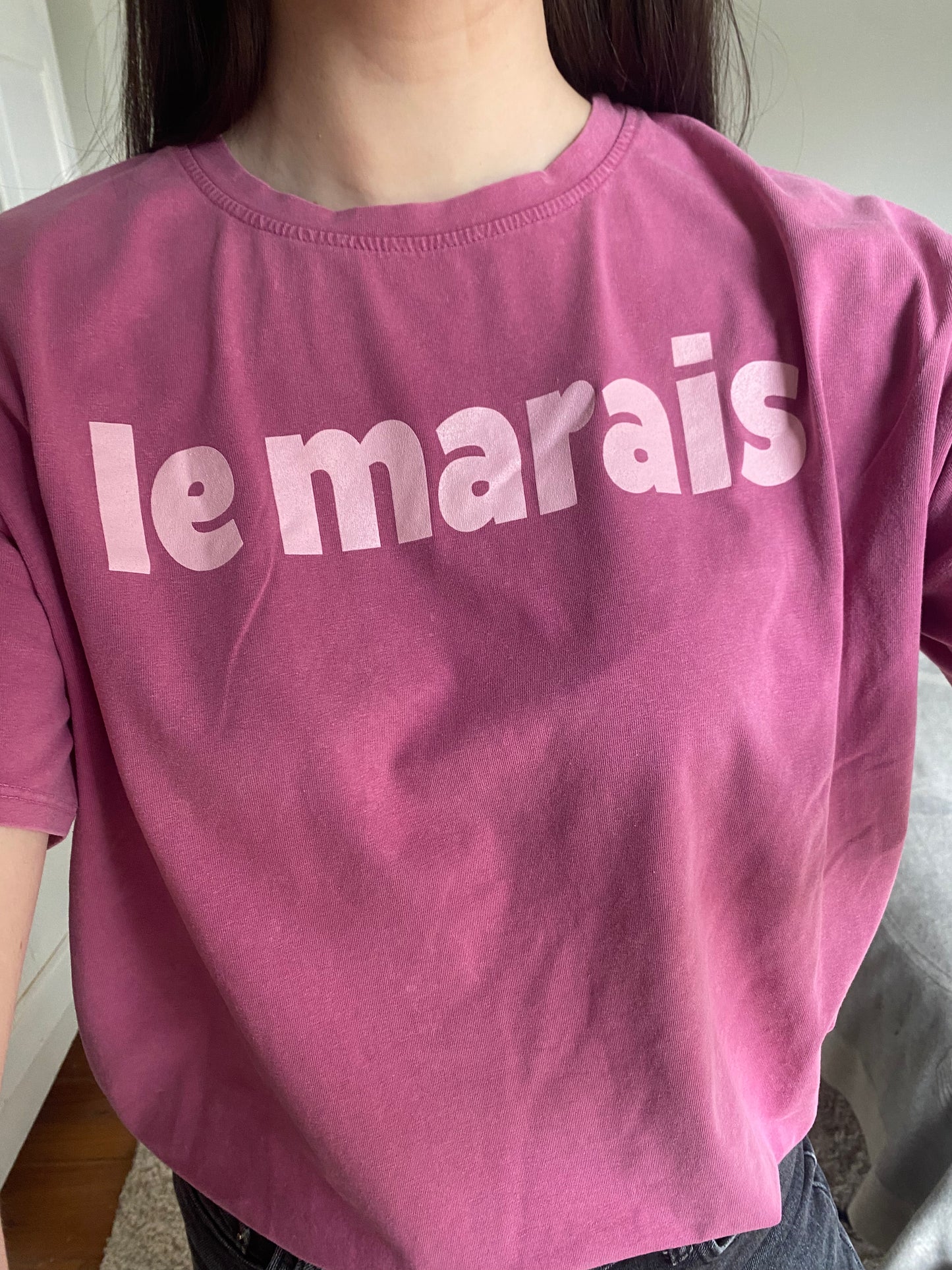 Tee-shirt Le Marais - Framboise