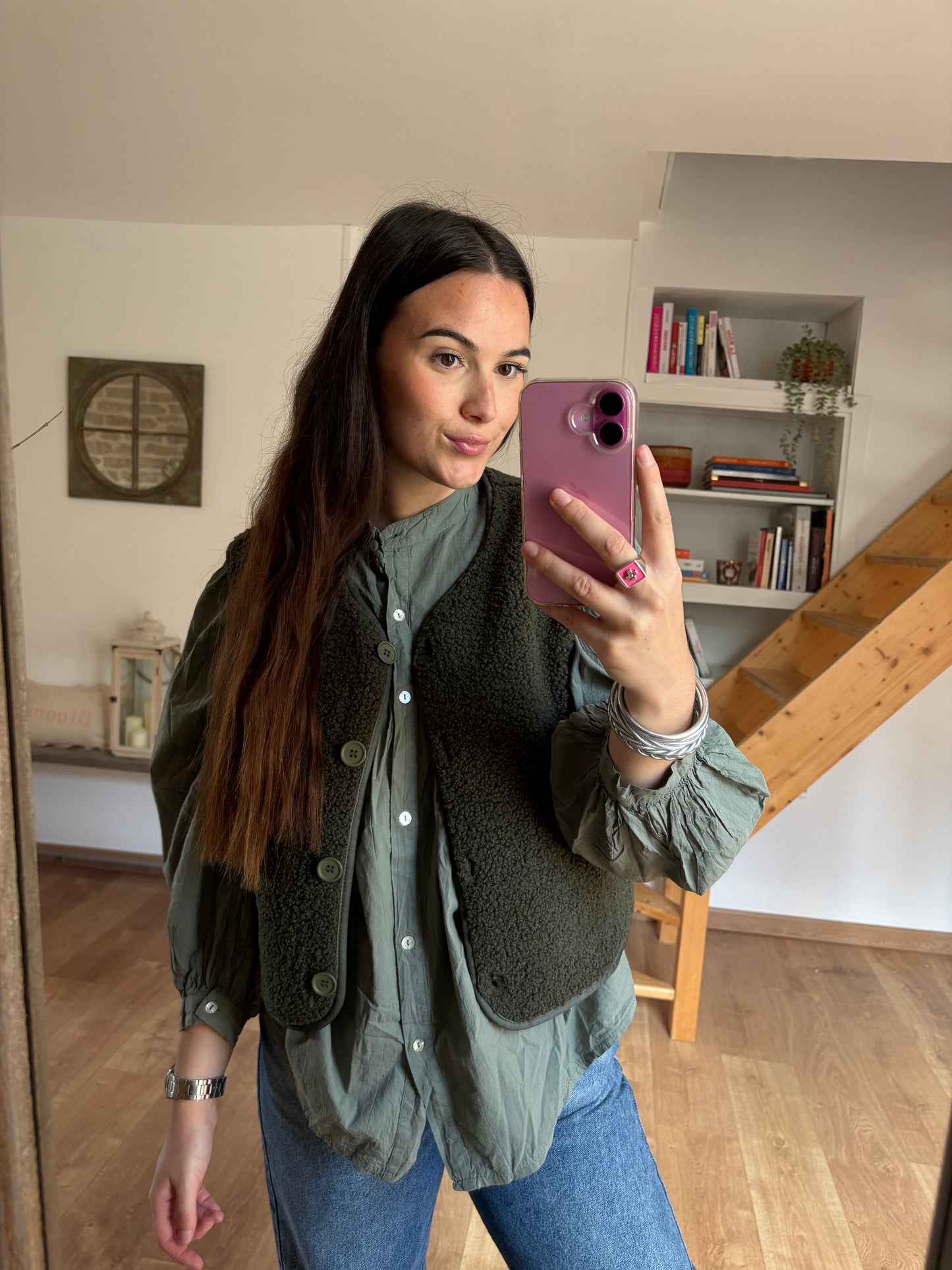 Gilet Lily - Kaki