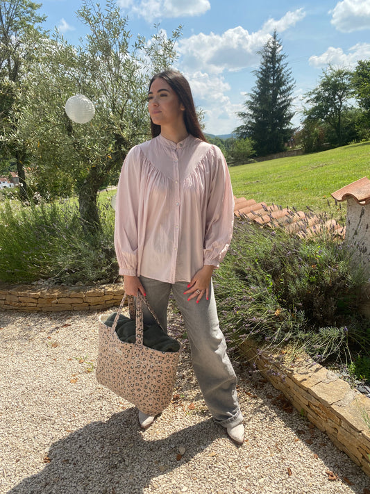 Blouse Constance - Rose