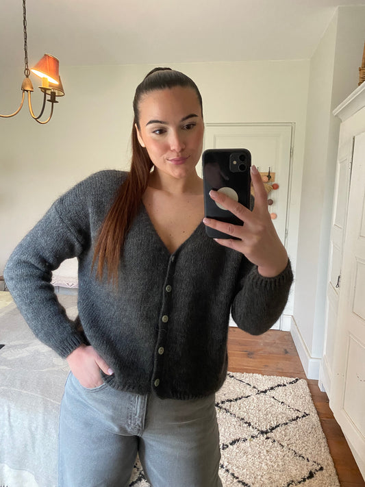 Gilet Marguerite - Anthracite