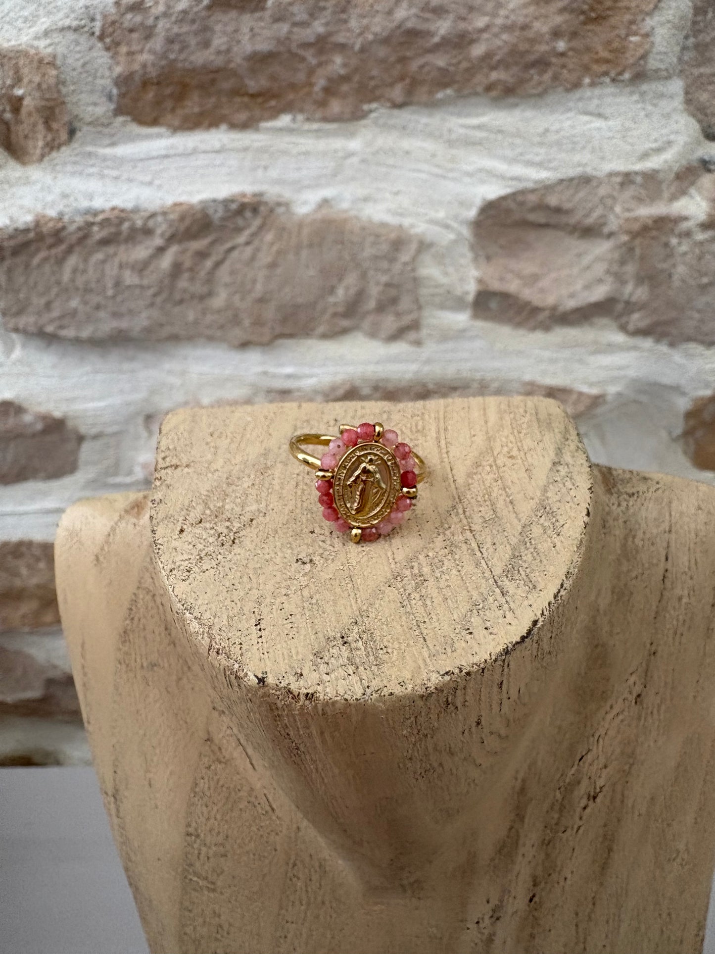 Bague vierge - Rose