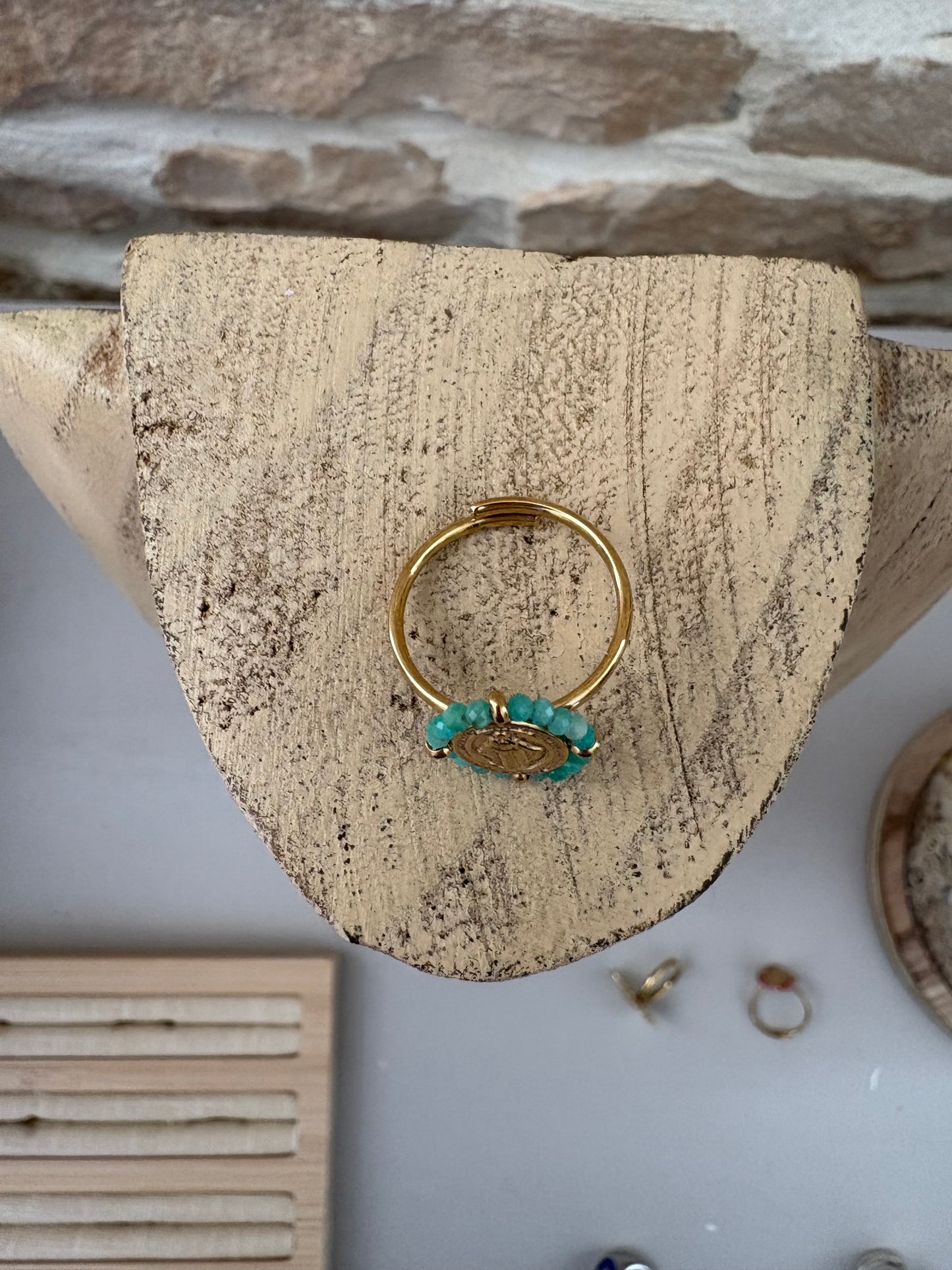 Bague vierge - Turquoise