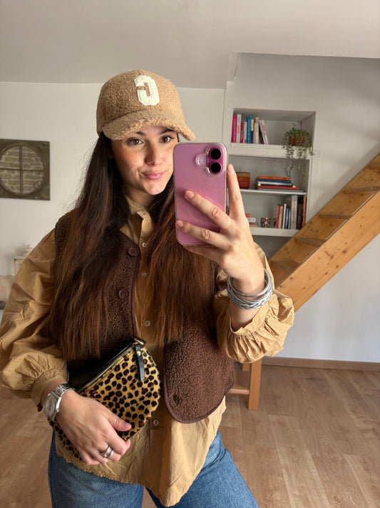 Gilet Lily - Chocolat