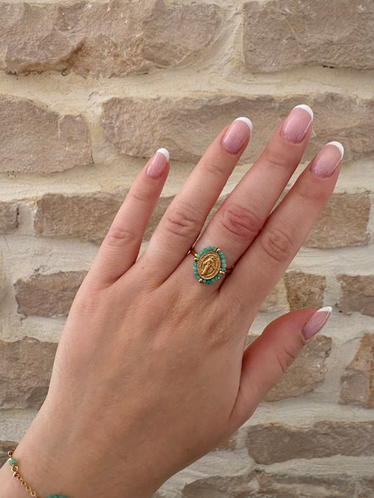 Bague vierge - Turquoise