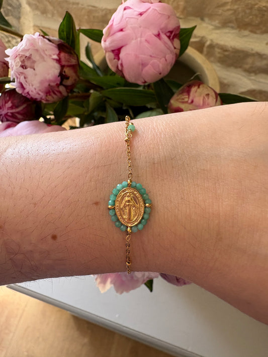 Bracelet vierge - Turquoise