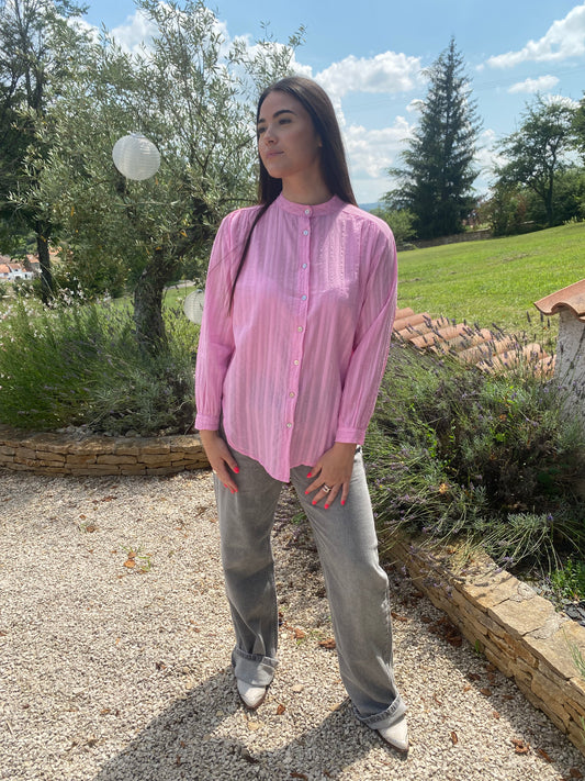 Blouse Louise - Rose