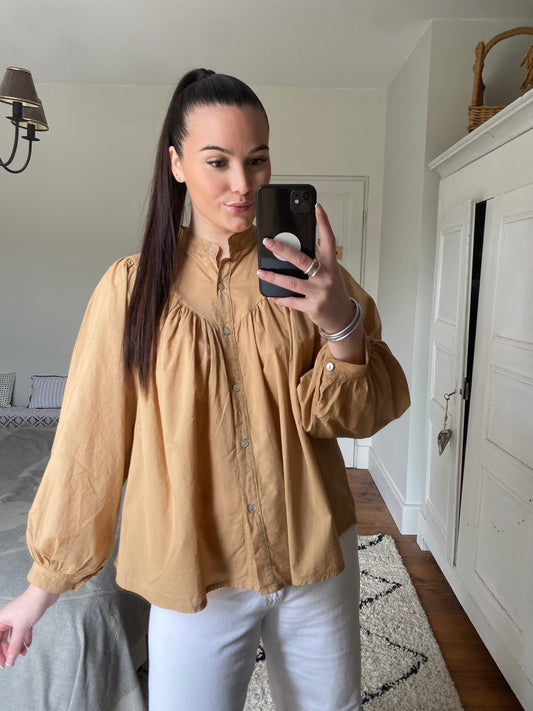 Blouse Constance - Camel
