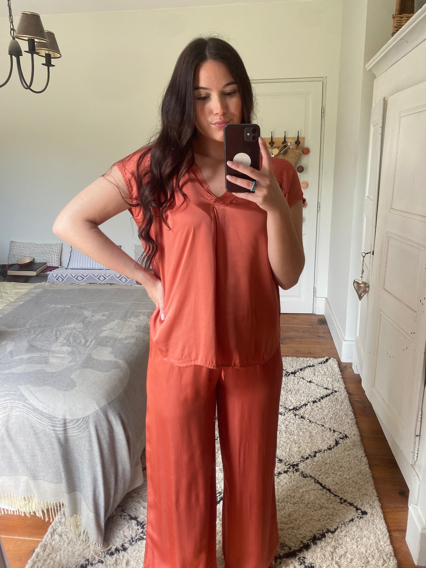 Top Églantine - Terracotta