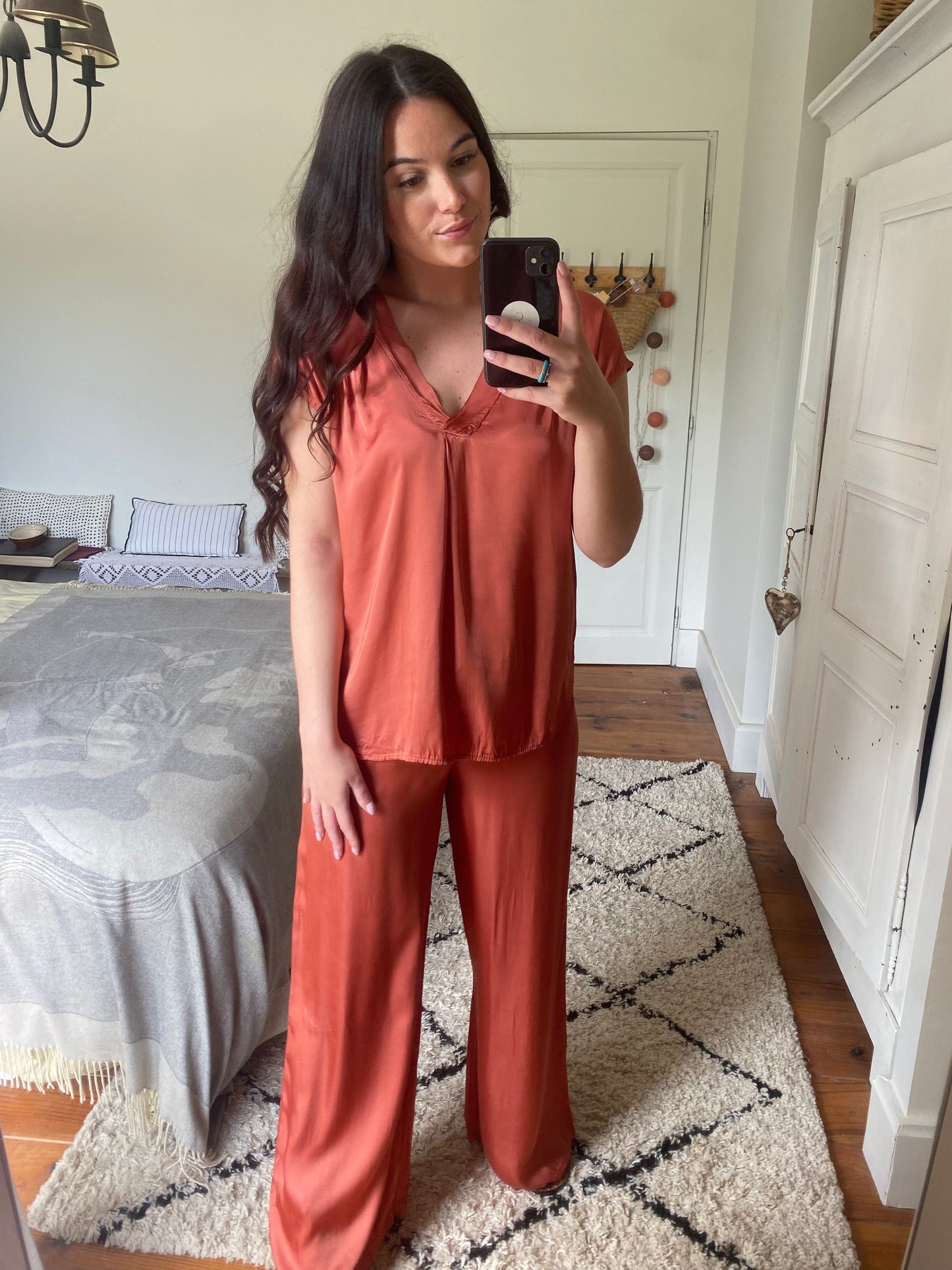Top Églantine - Terracotta